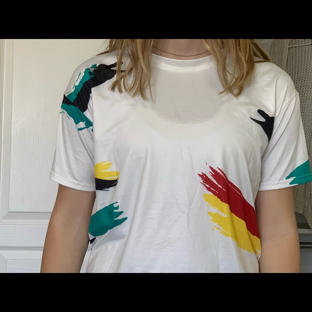 paint swatches shirt !!